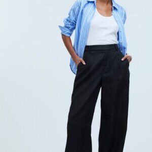 The Harlow Wide-Leg Pant in 100% Linen